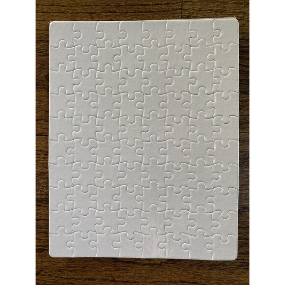 Sublimation Blank Jigsaw Puzzle Heat Press Transfer DIY Crafts Glossy Finish - Picture 1 of 5